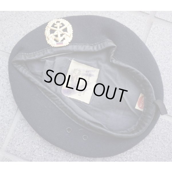 画像1: ドイツ連邦海軍MSK(海兵隊)ネイビーベレー サイズ63 (1)