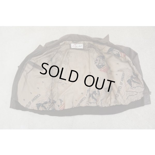 画像4: 米軍放出Excelled製A2フライトジャケットMEDIUM-REGULAR (4)