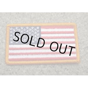 画像: 米軍放出 星条旗フラッグパッチ フルカラー品 新品