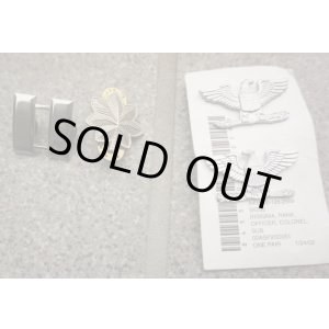 画像: 米軍 士官用 金属製階級章フルカラー品 各種