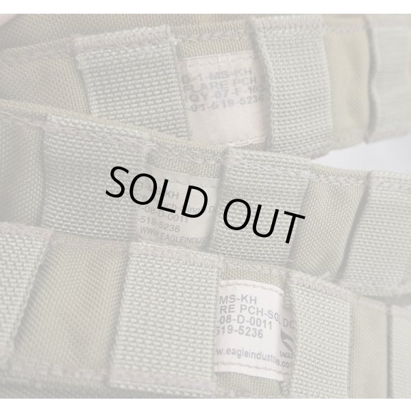 画像3: 米軍イーグルSFLCSフレアポーチ カーキ(上向き・下向き両方有り) (3)