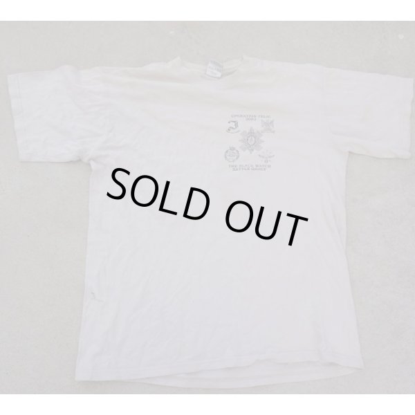 画像1: 英陸軍イラク派遣ロイヤルスコットランド連隊第3大隊TシャツSMALL (1)