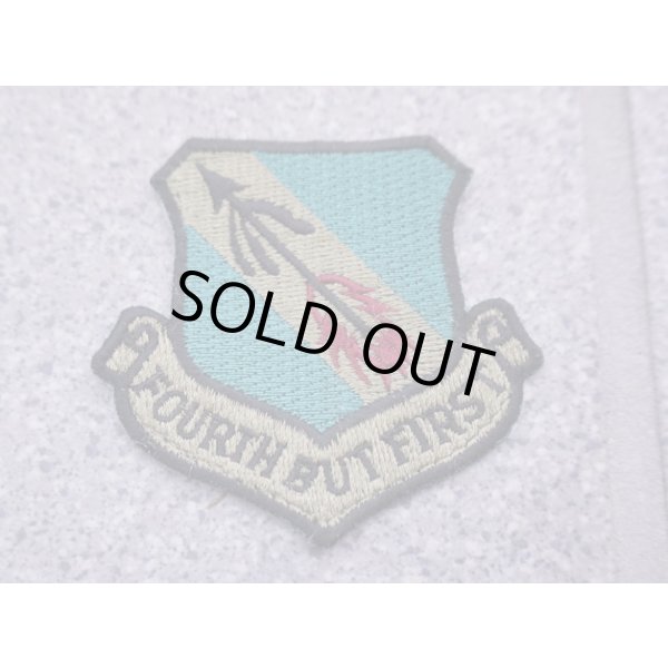 画像1: 米軍 米空軍 第4戦闘航空団サブデュード部隊章カットエッジタイプ後期型 (1)