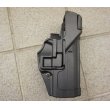 画像1: ブラックホークSERPA LEVEL3ホルスター黒H&K USPコンパクト用 新品 (1)