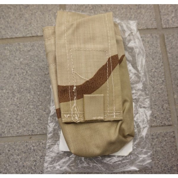 画像1: 米軍放出FEDERAL COVERS & TEXTILES製RACKベスト マガジンポーチ3Cデザート迷彩 新品 (1)