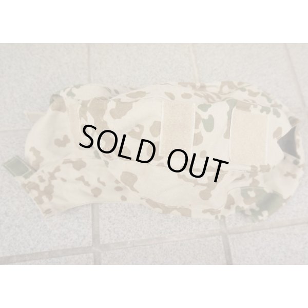 画像4: ドイツ連邦軍(ドイツ軍)OPS-CORE FAST用ヴィステン(デザートフレクター)迷彩ヘルメットカバー (4)