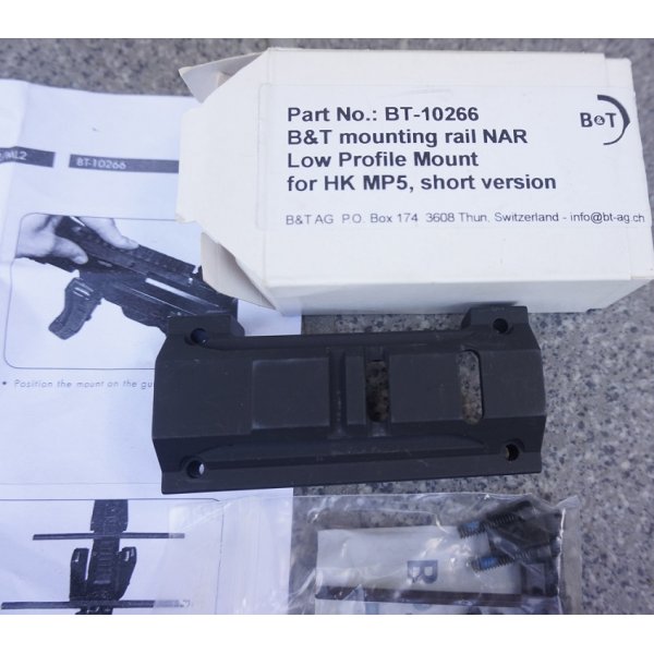 画像1: B&T製MP5用エイムポイントT1・H1用ローマウント新品 (1)