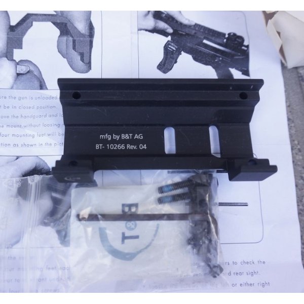 画像2: B&T製MP5用エイムポイントT1・H1用ローマウント新品 (2)