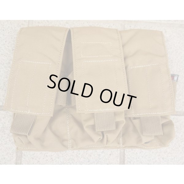 画像1: 米軍放出LBT-9010CトリプルマガジンポーチCB(コヨーテブラウン)後期型(500Dナイロン製)新品 (1)