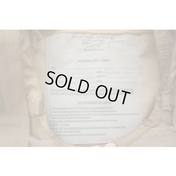 画像3: 米軍放出パラクレイトRMV024-05(RAV)ボディアーマーCB(コヨーテブラウン)LARGE (3)