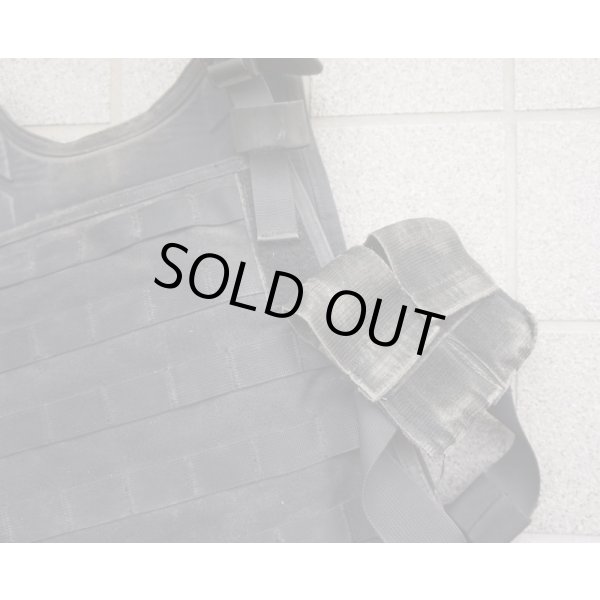 画像3: 英軍放出ブラックホーク製プレートキャリア黒ハイマーク製プレート・Hellweg製ダブルピストルマガジンポーチ付き (3)