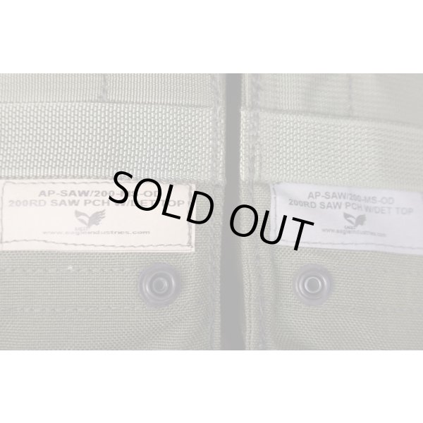 画像3: イーグル200rd SAWポーチOD新品 (3)