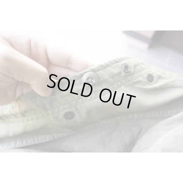 画像5: 米軍MACV・第1米陸軍パッチ付きM65フィールドジャケット2ndタイプ(アルミジッパータイプ)SMALL-SHORT (5)