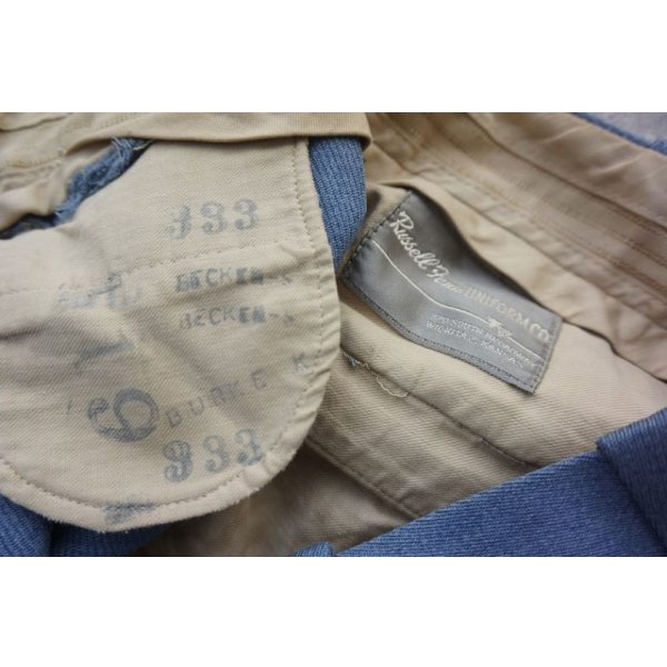 画像6: ミズーリ軍事学校テーラーメイド品アイクジャケット型制服上下セット (6)