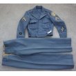 画像1: ミズーリ軍事学校テーラーメイド品アイクジャケット型制服上下セット (1)