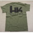 画像2: H&K製HK TシャツOD MEDIUM新品 (2)
