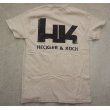 画像2: H&K製HK Tシャツ カーキMEDIUM新品 (2)