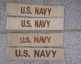 画像: 米軍 米陸軍デザートカラー色U.S. NAVYテープ