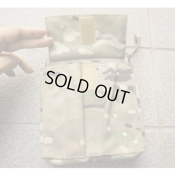 画像3: 英軍放出DISCIPLEノート・マップポーチ? MULTICAM迷彩 (3)