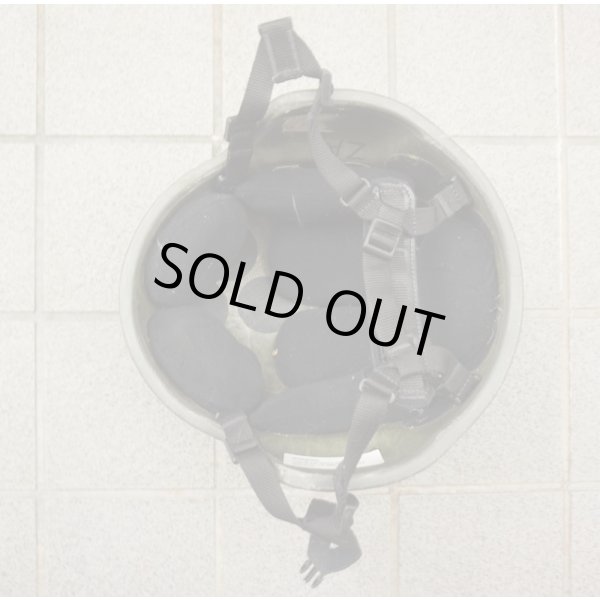 画像4: 英軍放出ジェンテックス製TBH(MICH-2000)ヘルメットOD MEDIUMオプスコアH-NAPE付き (4)