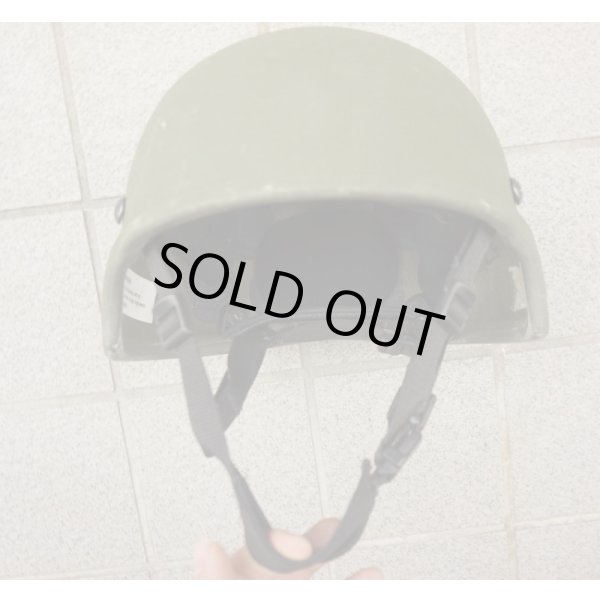 画像3: 英軍放出ジェンテックス製TBH(MICH-2000)ヘルメットOD MEDIUMオプスコアH-NAPE付き (3)