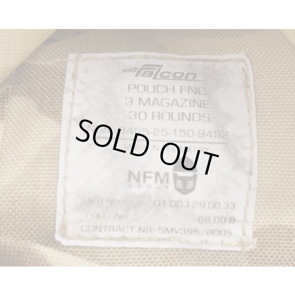 画像4: ベルギー軍デザートジグソー迷彩MOLLE FN FNCマガジンポーチ (4)