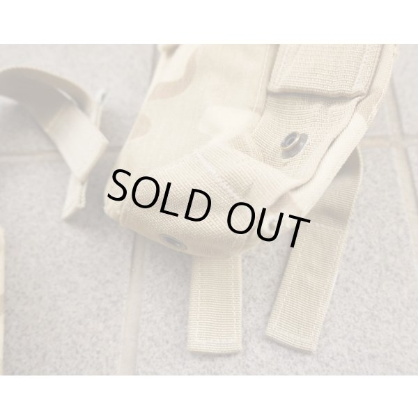 画像5: ベルギー軍デザートジグソー迷彩MOLLE FN FNCマガジンポーチ (5)