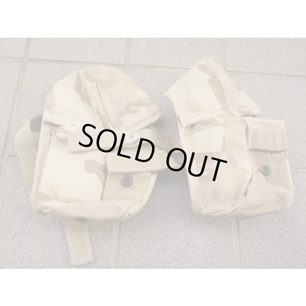 画像6: ベルギー軍デザートジグソー迷彩MOLLE FN FNCマガジンポーチ (6)