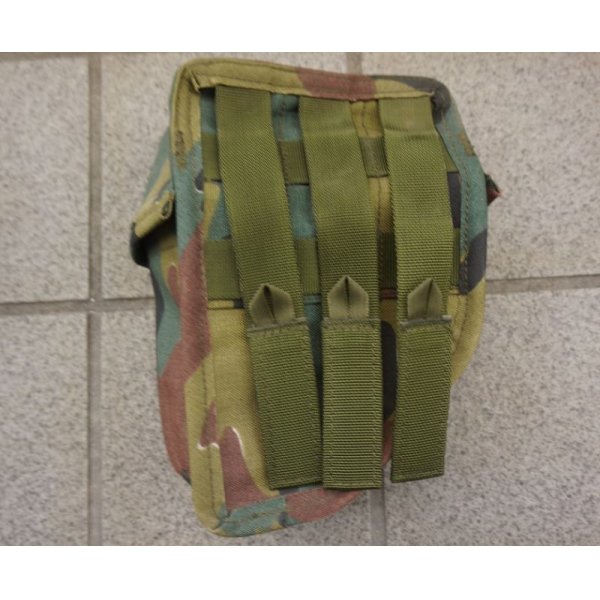 画像2: ベルギー軍ジグソー迷彩MOLLE FN MINIMI 100連マガジンポーチ (2)