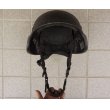 画像2: 英警察放出MLA製MCH(MICH-2000)ヘルメット黒MEDIUM (2)