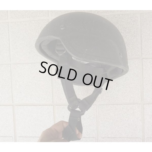 画像3: 英警察放出MLA製MCH(MICH-2000)ヘルメット黒MEDIUM (3)