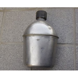 画像: 第二次世界大戦〜ベトナム戦争 米軍ステンレスキャンティーン上下溶接型