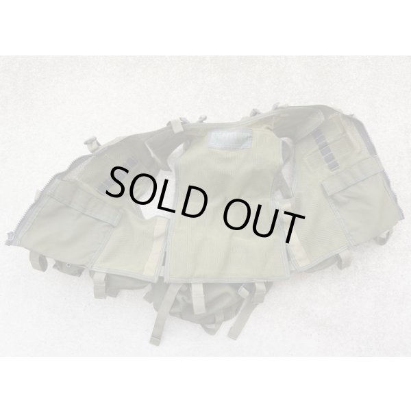 画像5: 米軍放出ブラックホークDOAVアサルトベスト中期型OD黒ファスロット バックパック付き (5)