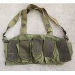 画像1: 米海軍特殊部隊放出LBT-0291チェストリグOD改造品 金タグロット品 (1)