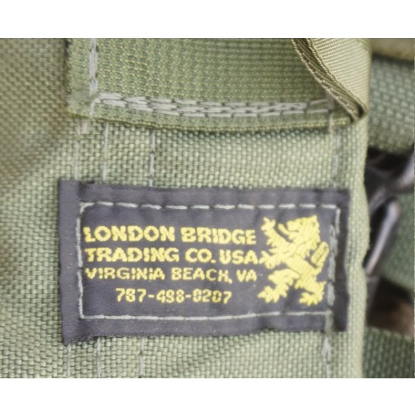画像9: 米軍放出LBT-1562BメディカルパックOD黒ファスロット (9)
