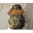 画像5: MFHミリタリー仕様テディベア ドイツ連邦軍フレクター迷彩(フレック迷彩)新品 (5)