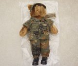 画像: MIL-TECミリタリー仕様テディベア ドイツ連邦軍フレクター迷彩(フレック迷彩)新品