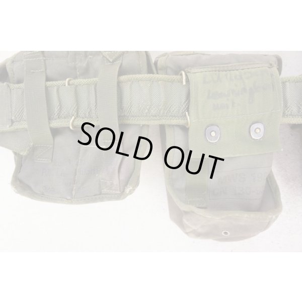 画像4: 英軍OD色PLCEベルトキット ポーチ4個セット (4)