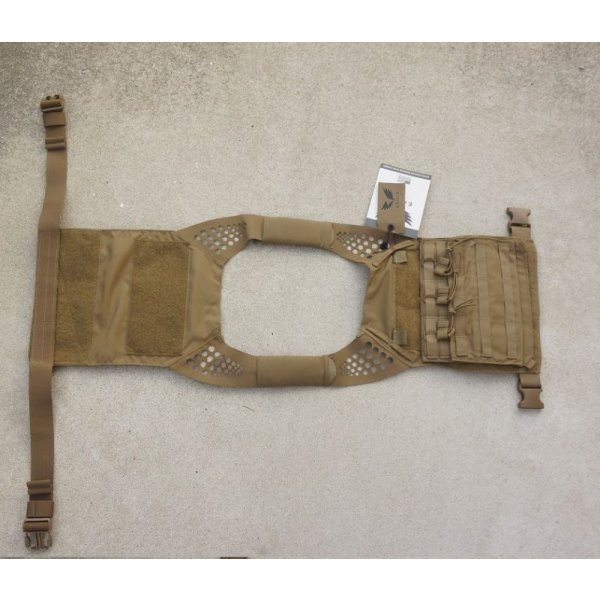 画像4: イーグル アクティブシューターレスポンスプレートキャリアCB(コヨーテブラウン)新品 (4)