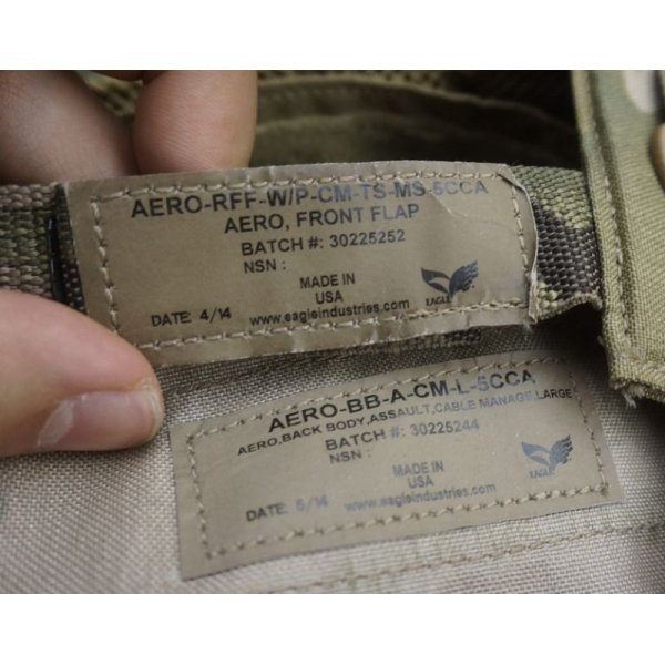 イーグルSOFBAV AERO ASSAULTプレートキャリアMULTICAM迷彩LARGE