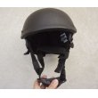 画像3: 英軍UKSF放出グローバルアーマー製MICH-2001型ヘルメット黒 (3)