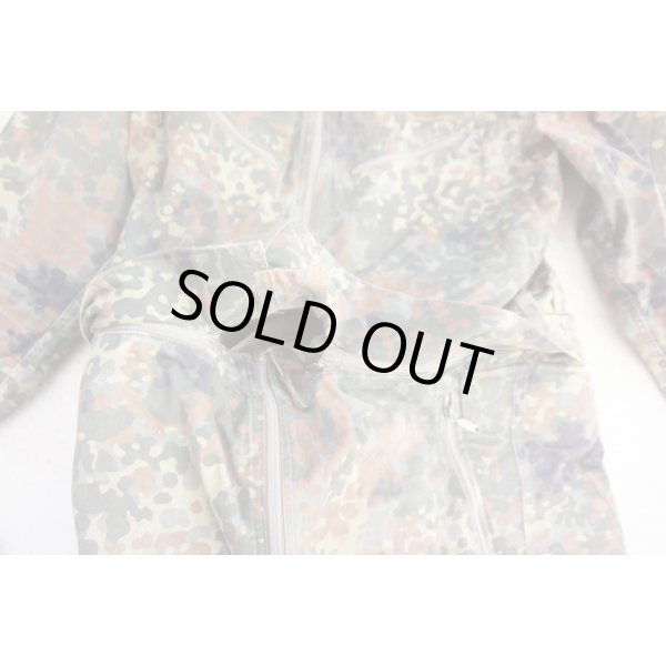 画像4:  ドイツ連邦軍(ドイツ軍)フレクター迷彩バイク兵プロテクター付きカバーオールGr.Nr.9 (4)