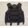 画像2: イーグル TAC-V1タイプモジュラーベスト黒MEDIUM新品(日本警察特殊部隊使用タイプ) (2)