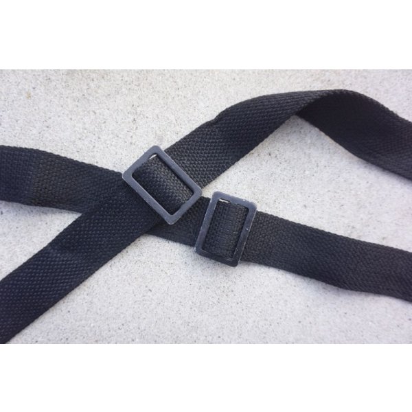 画像2: 米軍M4・M16サイレントスリング黒 新品 (2)