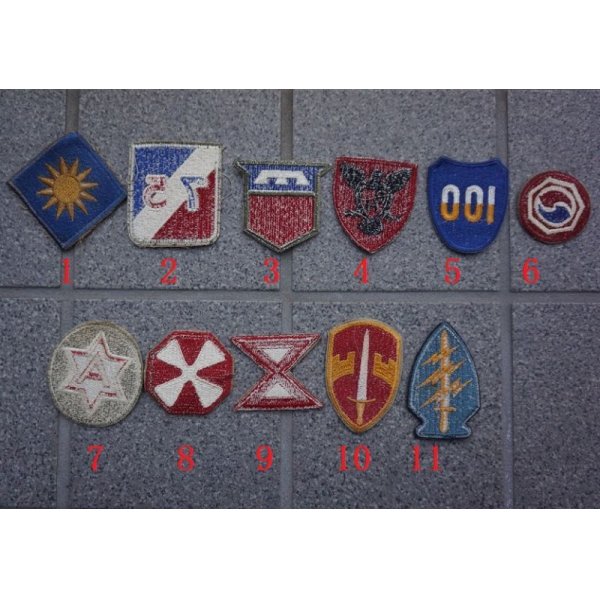 画像2: 米軍 米陸軍フルカラー部隊章カットエッジタイプ各種 (2)