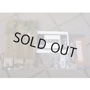 画像: ブラックホークSTRIKEトリプルMP5マガジンポーチMULTICAM迷彩 新品