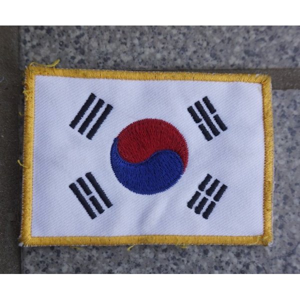 画像1: 米軍・韓国軍KATUSA用 大韓民国フラッグパッチ (1)