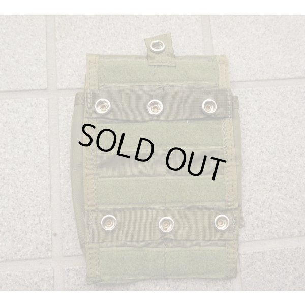 画像2: 米軍QRVタクティカルベスト用ダブルマガジンポーチOD (2)