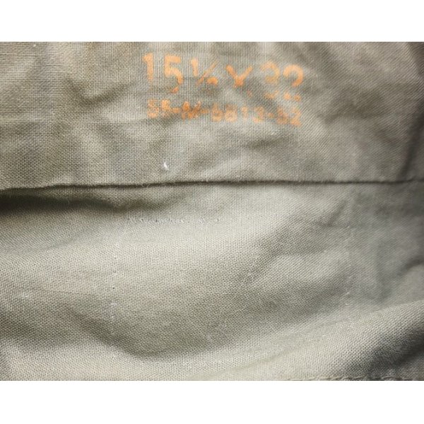 画像4: 国籍不明 英軍・オーストラリア軍型ODシャツ バンダリア追加品 (4)