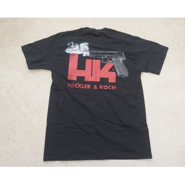 画像2: H&K製HK P30 Tシャツ黒MEDIUM新品 (2)